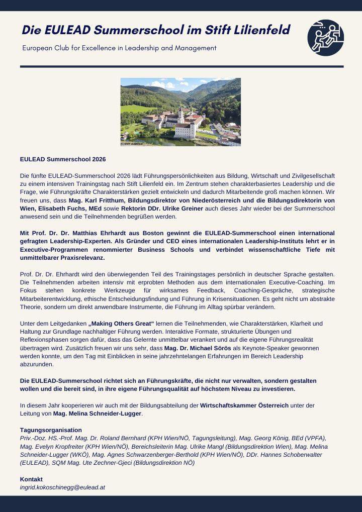 Summerschool 2026, Seite 2