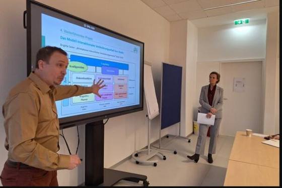 Presentation at the research day