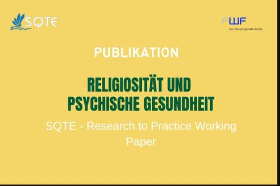 Paper on religiosity and mental health
