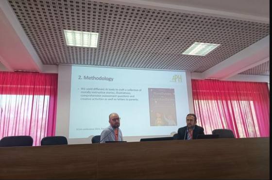 Talk on AI-supported materials in Rome