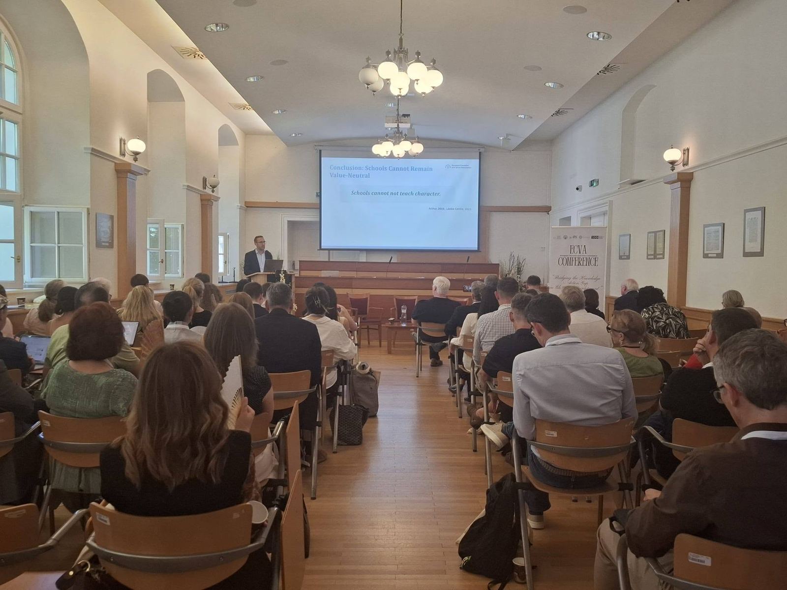 Presenting TEPACE results at the ECVA Conference in Trnava, 2026