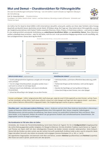 Mut und Demut – PDF